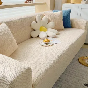 Sofa & Chair Coversillustration10 Wholesale Graphic Floral Packaging Knitting Classical Stretchable Jacquard sofa Cover