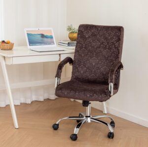 Velvet office chair covers designed for workers...