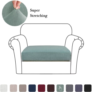 Protecteur de meubles Housse de canapé Coussin Slipco...