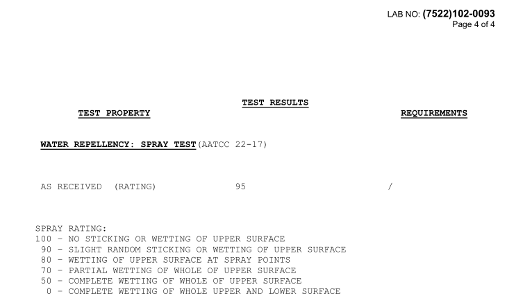 We conducted a waterproof test on the bed covers and leather sofa covers（images 3）