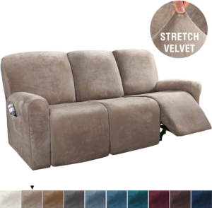 New Hot Sale Stretch Recliner Slipcovers 8 Piec...
