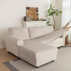 Lounge Velours gaufré amovible 2 pièces L-Sh-Sh...