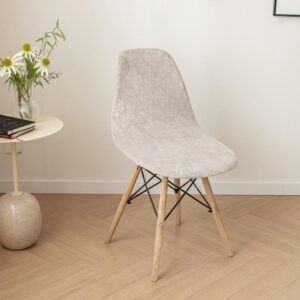 Elastic shell chair cover Nordic style chair co...