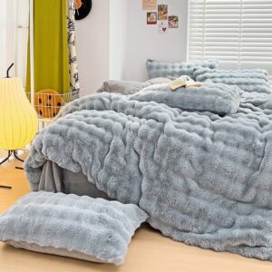  Big Bubble Rabbit Flanelle Épaisseur de la literie Th...