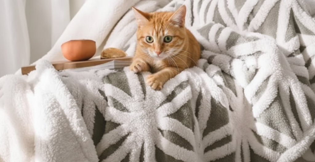 Claws scratching without hooking the silk