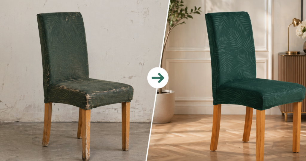 Comment recouvrir une chaise de salle à manger（images 1）
